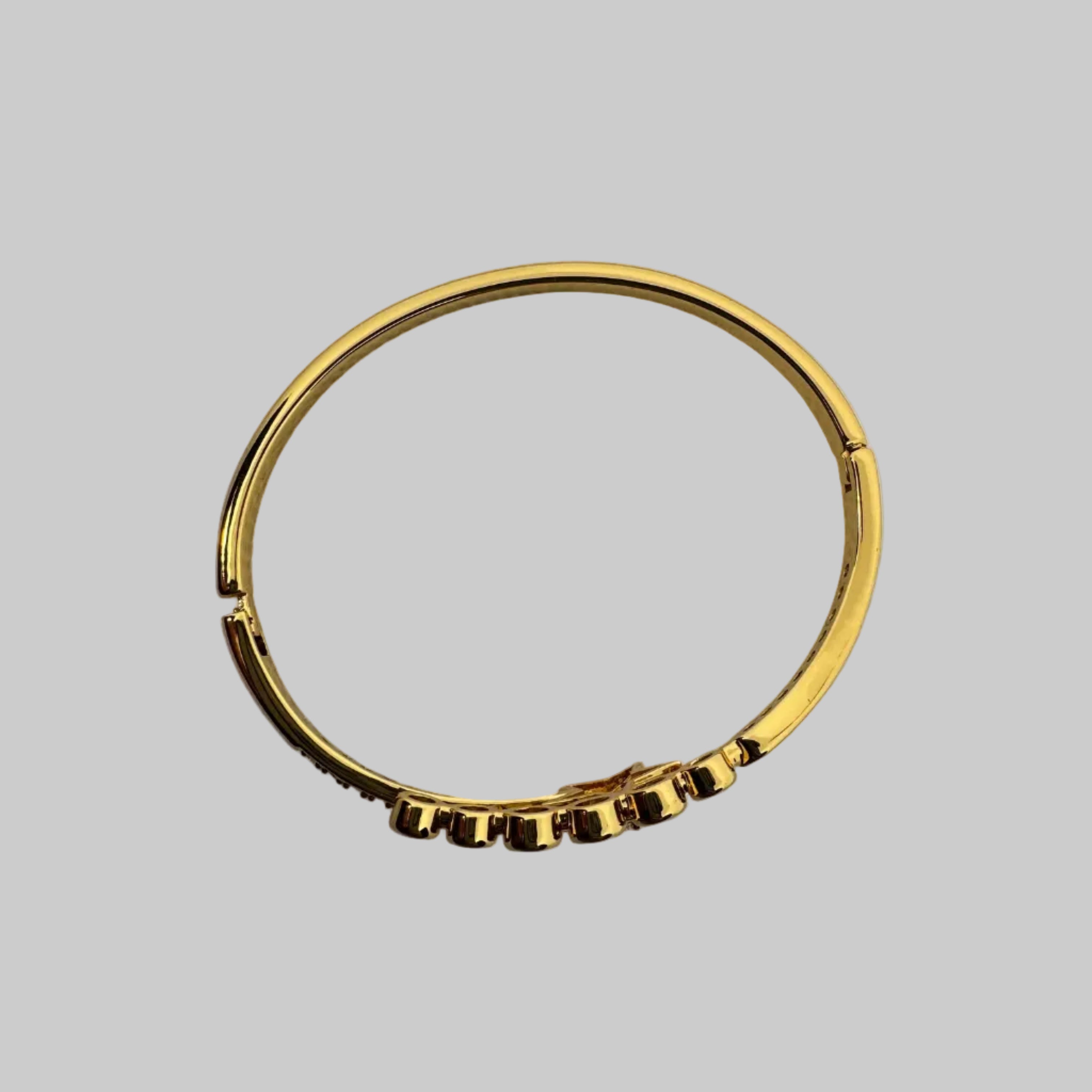 Bangle Adhara Star 1 carat. 18k Gold plated| Lab-Grown Moissanite