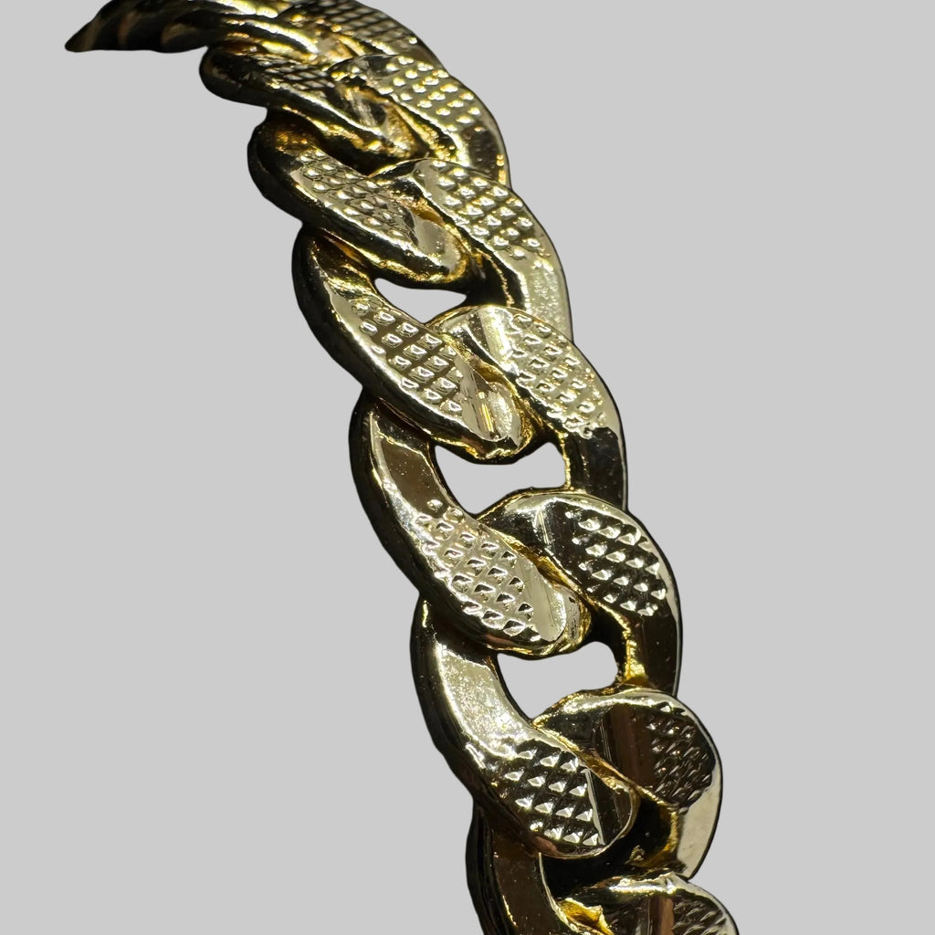 Bracelet Milano Curb Gold-filled 18k